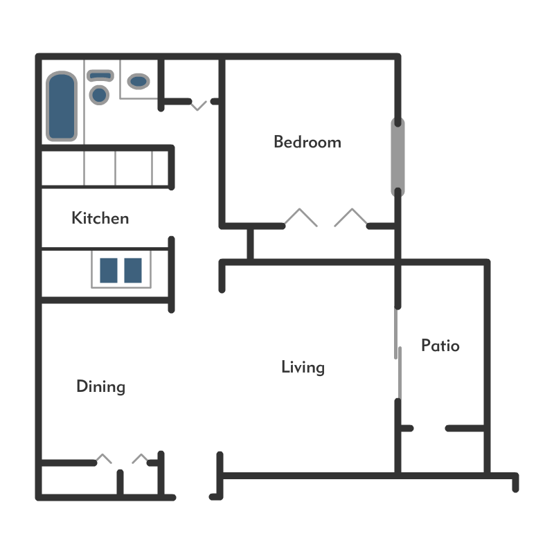 Magna Properties Briarwick Kokomo, IN Floor Plans.